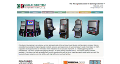 Desktop Screenshot of colekepro.com